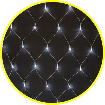 Гирлянда новогодняя светодиодная NAVIGATOR NGF-N01-240CW-12-2x2m-230-TR-IP20 Гирлянда новогодняя светодиодная NAVIGATOR NGF-N01-240CW-12-2x2m-230-TR-IP20