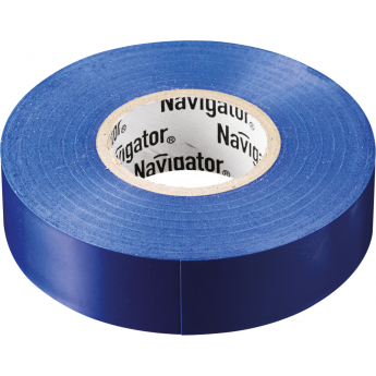 Изолента NAVIGATOR NIT-A19-20/B ПВХ синяя 19мм 20м