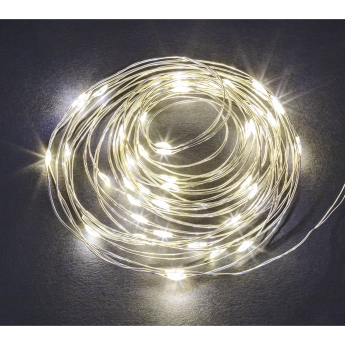 Гирлянда новогодняя светодиодная NAVIGATOR NGF-D049-03 микро роса WW