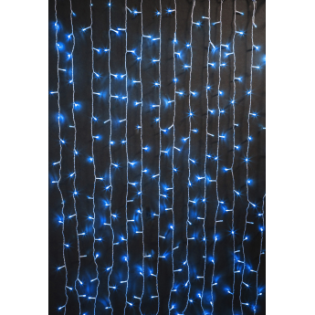 Гирлянда новогодняя светодиодная NAVIGATOR NGF-D030-07 занавес Blue 6*2.5м IP44