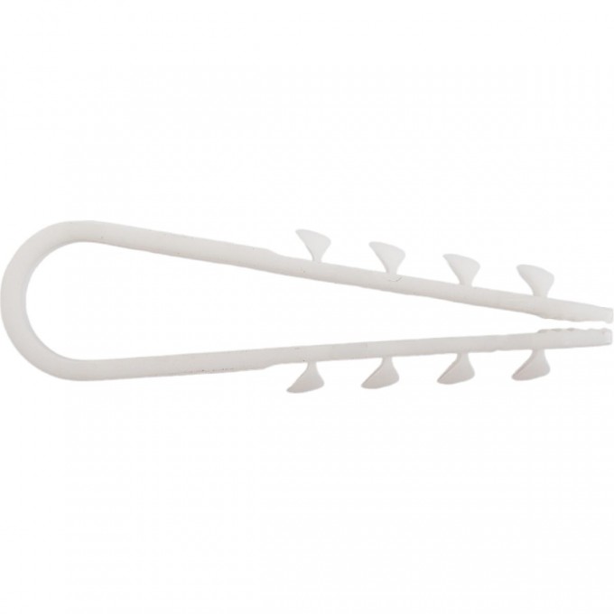 Дюбель-хомут NAVIGATOR 5-10мм нейлон белый (50шт) 71848