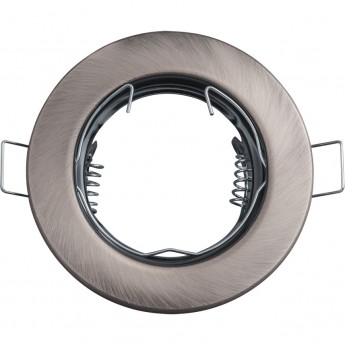 Встраиваемый светильник направленного света NAVIGATOR серии NFS-R1-004-MR16-GU5.3 сатин-хром Встраиваемый светильник направленного света NAVIGATOR серии NFS-R1-004-MR16-GU5.3 сатин-хром