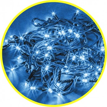 Гирлянда NAVIGATOR серии NGF-S01-100B-10-9.5M-230-C8-BL-IP44 «нить» 9,5 метра