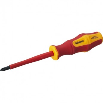 Отвертка диэлектрическая с высоким крутящим моментом NAVIGATOR серии NHT-OTD03-PH2-100