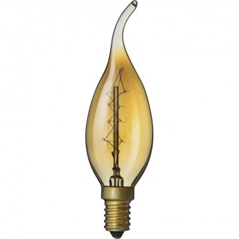 Лампа накаливания NAVIGATOR серии NI-V-FC-C-40-230-E14-CLG «Винтаж» формы «свеча» Лампа накаливания NAVIGATOR серии NI-V-FC-C-40-230-E14-CLG «Винтаж» формы «свеча»