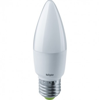 Светодиодная лампа NAVIGATOR серии NLL-C37-8.5-230-6.5K-E27-FR «свеча» Светодиодная лампа NAVIGATOR серии NLL-C37-8.5-230-6.5K-E27-FR «свеча»