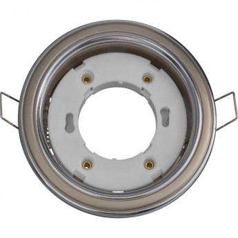 Встраиваемый декоративный светильник NAVIGATOR серии NGX NGX-R10-005-GX53 кольцо, хром-жемчуг Встраиваемый декоративный светильник NAVIGATOR серии NGX NGX-R10-005-GX53 кольцо, хром-жемчуг