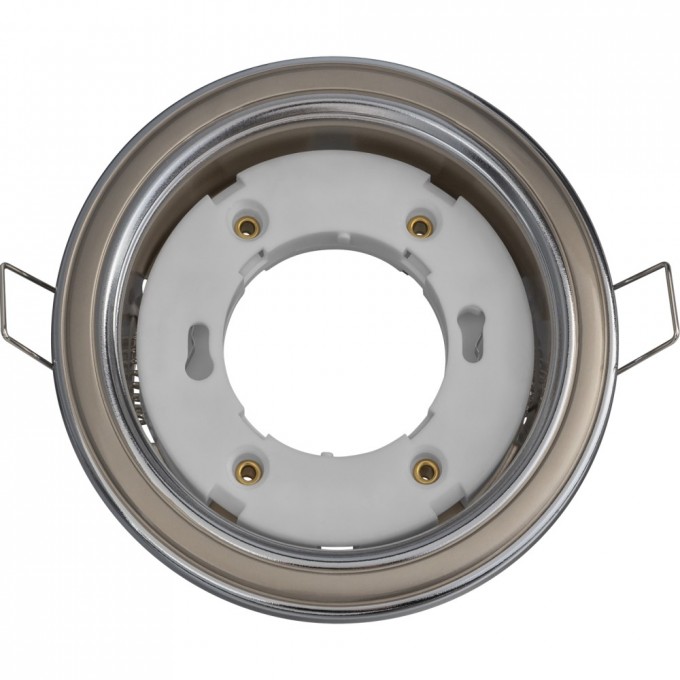 Встраиваемый декоративный светильник NAVIGATOR серии NGX кольцо, хром-жемчуг NGX-R10-005-GX53