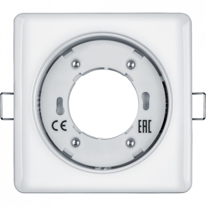 Встраиваемый декоративный поворотный светильник NAVIGATOR серии NGX квадрат, белый NGX-S2-001-GX53